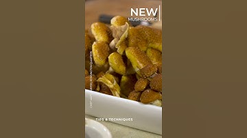 New Mushrooms | Chef Matt Harper | Tips #shorts