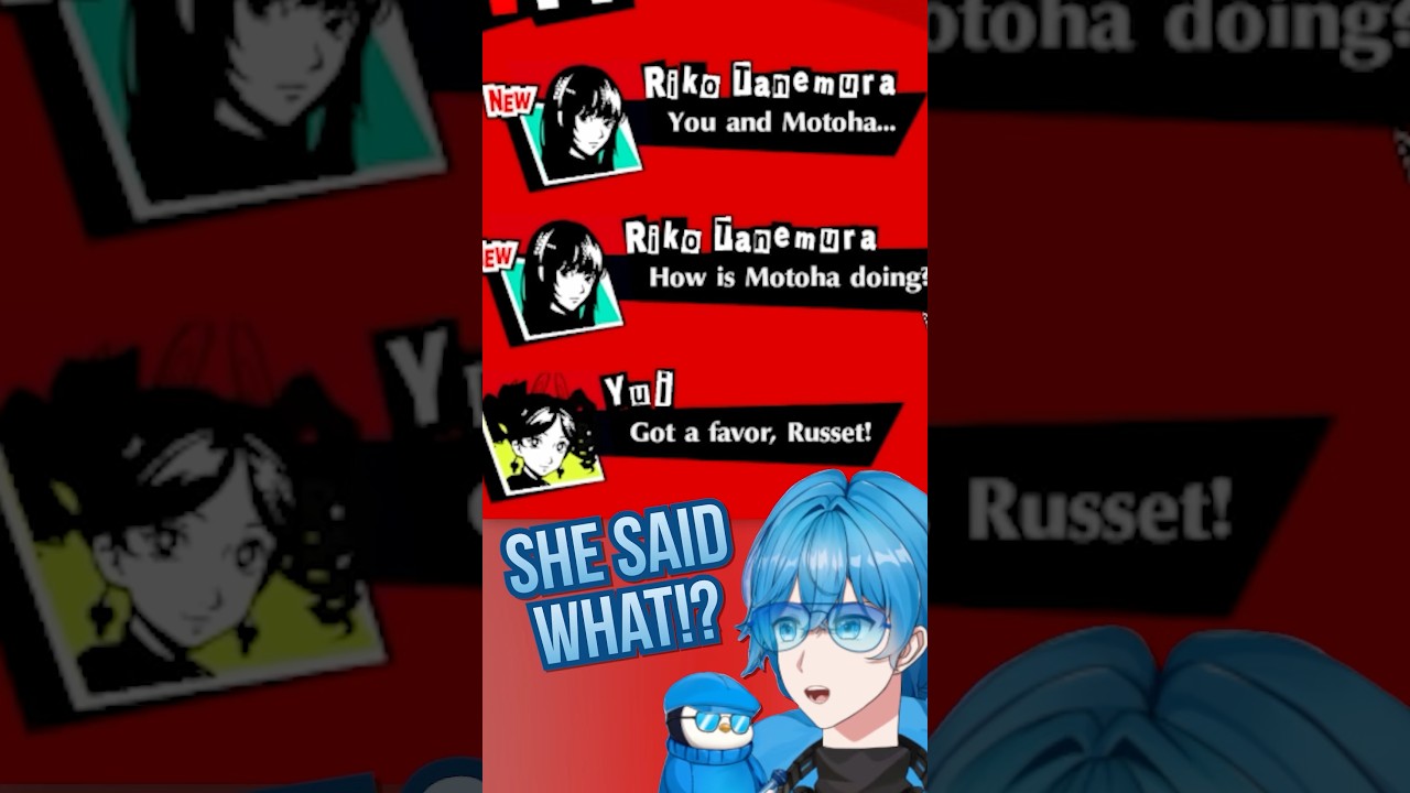 Did we get caught..? 😨 #persona #p5x #envtuber