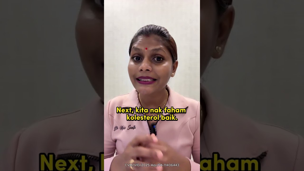 TIPS KAWAL KOLESTEROL TINGGI TANPA UBAT 🧐
