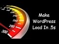 WordPress Speed Optimization: How I Got .5s Load Times