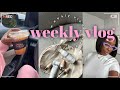 vlog💭| new coffee shop, getting my hair done, so many packages, legos for adults?? | Andrea Renee