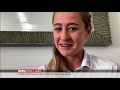 Nelly Korda talks to BBC World News &#39;Sport Today&#39; after winning her first major golf title in 2021