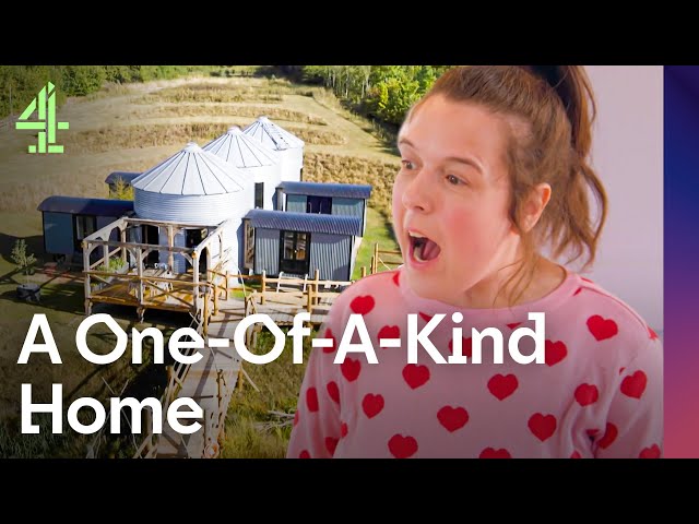 Incredible Silo Home | Extraordinary Escapes With Sandi Toksvig and Rosie Jones | Channel 4 class=