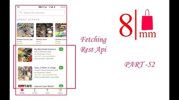 Rest Api Fetching - Part 52 | Ecommerce App (Grocery App) | Android Studio