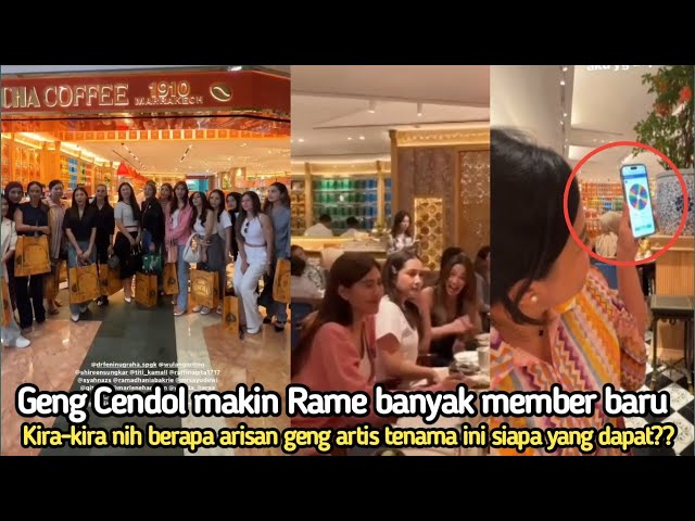 Geng Cendol makin Rame banyak member baru baru masuk Geng artis paling ternama class=