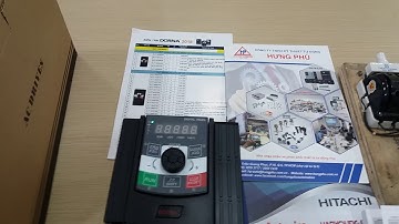 Video hướng dẫn biến tần Dorna DLF1 , chạy công tắc ngoài biến trở ngoài