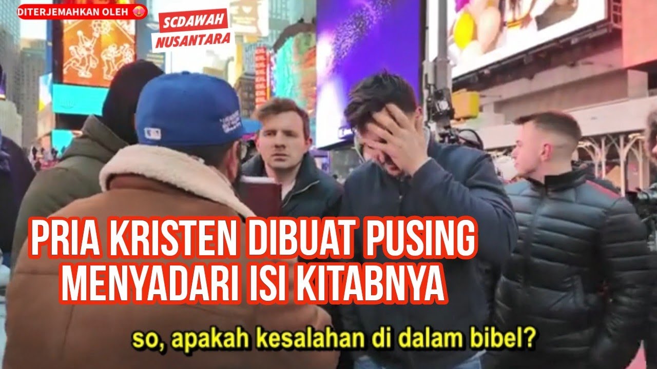 🤯🇺🇸 DEBAT PANAS NEW YORK‼️Segrup Kristen Mendebat  Shaykh Uthman & ‪@SonnyFazio‬. HARUS NONTON!