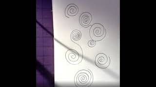Practicing Spirals & Symbols