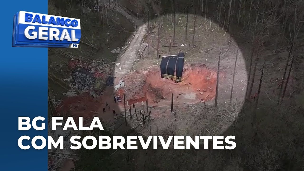 Explosão em Quatro Barras: BG fala com sobreviventes da explosão que matou 9 pessoas em fábrica