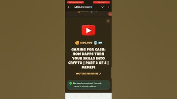 Gaming for Cash: How dApps Turn Your Skills into Crypto | Part 3 of 5 | MemeFi