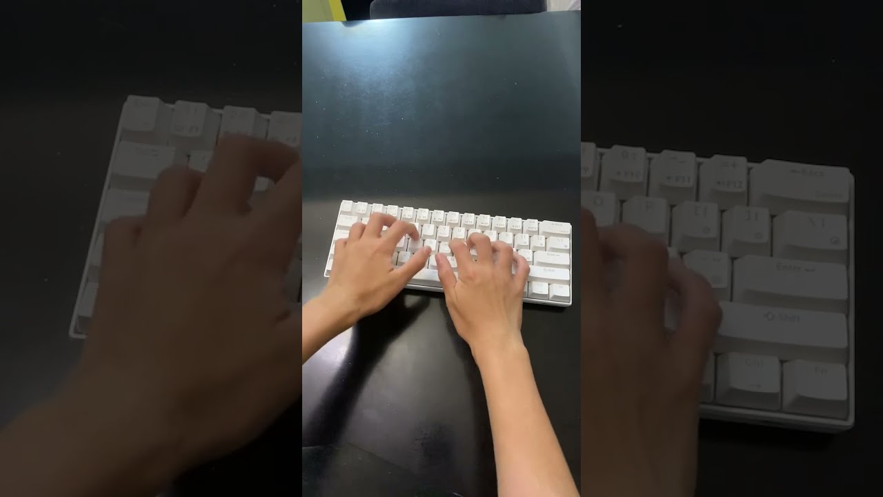 Rk61 Keyboard Asmr Test Shorts Roadto1k