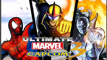 Ultimate Marvel vs Capcom 3 Arcade with Spider Man, Nova, and Iron Fist