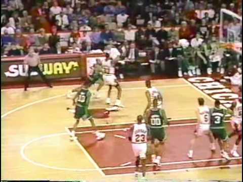 Michael Jordan - 47 points vs Milwaukee Bucks (Apr...