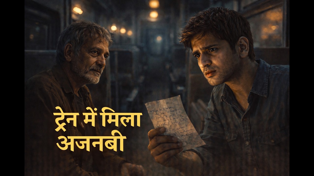 ट्रेन में मिला अजनबी | Haunted Train Mystery Story in Hindi | Suspense Horror Kahani | Kathaa Vanni