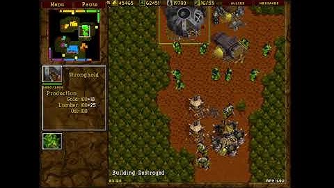 Warcraft 2 - Chop Farms (Custom Map)