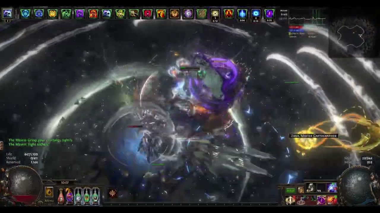 [PoE 3.22] zHP 1.8 Billion DPS Spark Inquisitor Showcase