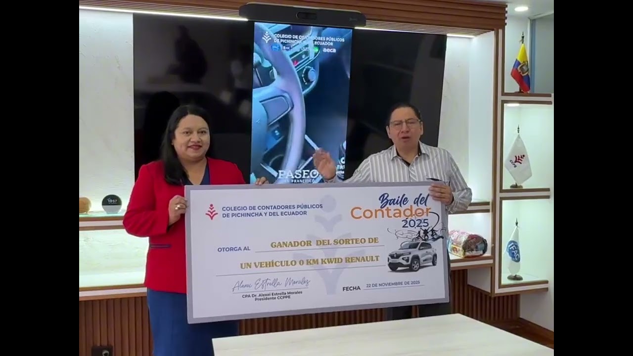 Ganadora Sorteo Auto 2025