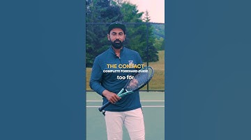 Correct racquet angle for topspin | COMPLETE FOREHAND GUIDE PT.4