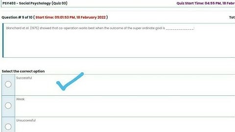 Psy403 Quiz3 Solved Social Psychology mcqs #finalterm