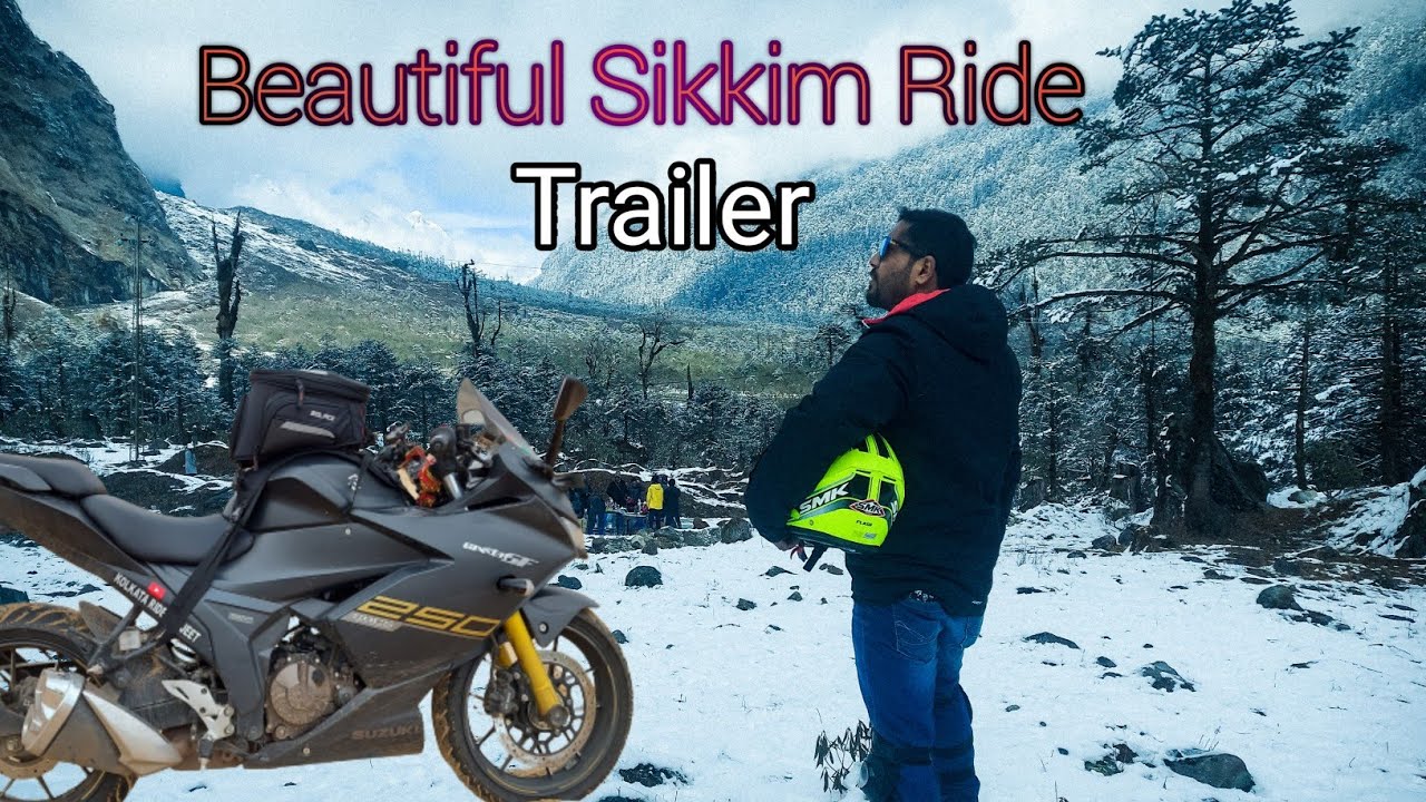 Beautiful Sikkim Ride || Winter Sikkim Bike Ride || North Sikkim Ride ...