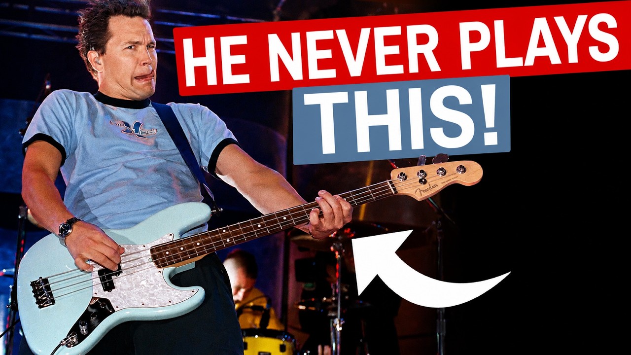 The Blink-182 Bass Line Mark Hoppus Doesn't Play