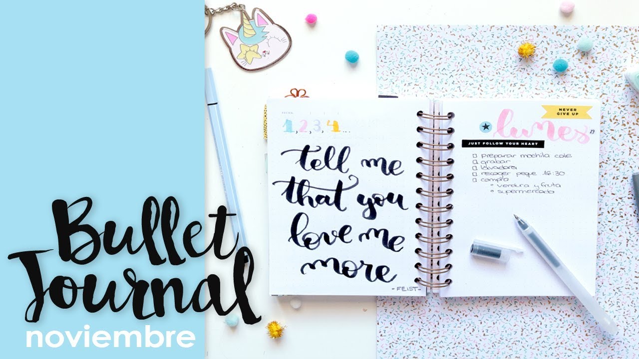 Bullet Jounal: Noviembre