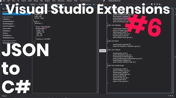 Best Visual Studio Extensions for Software Developers in 2021 | #6 - JSON to C#
