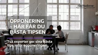 Opponering – här får du bästa tipsen Opponering – här får du bästa tipsen