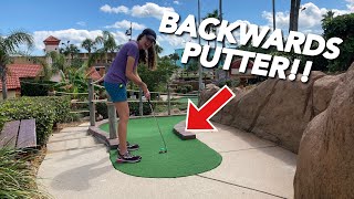The WORLD’S CRAZIEST Putter MINI GOLF Challenge!! (So Many Hole In Ones!!)