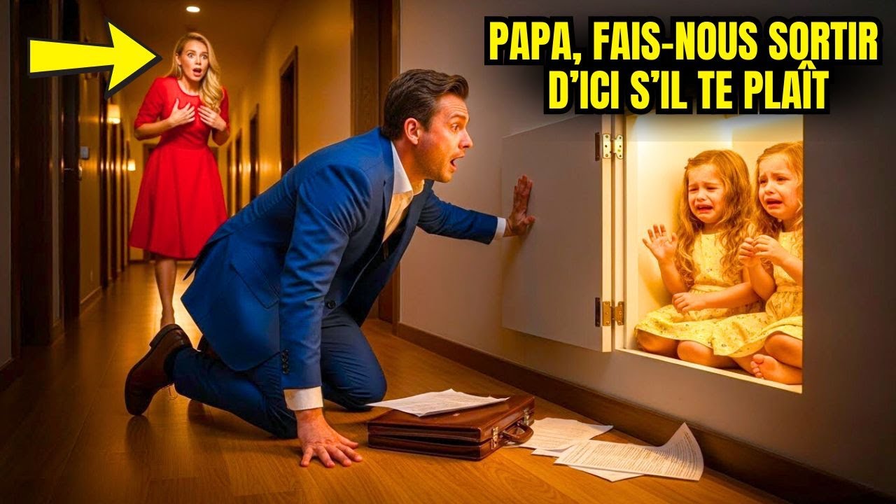 LE MILLIONNAIRE ARRIVE SANS PRÉVENIR ET VOIT LA BELLE-MÈRE ENFERMER SES JUMELLES DANS LA CAVE...
