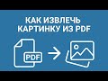 Как Извлечь Картинку из ПДФ за Секунду? СПРАВИТСЯ КАЖДЫЙ!