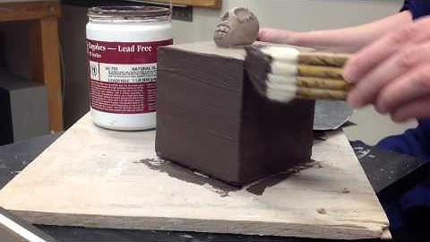 Ceramic Box - Sgraffito Process