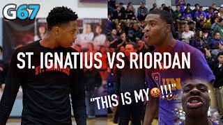 He Said, 'THIS IS MY!!!'  WHO IS THE BEST IN THE CITY??  Riordan vs St. Ignatius  G67