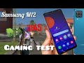 Samsung m12 gaming test 