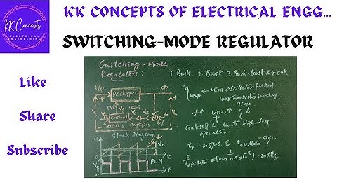 SWITCHING - MODE REGULATORS : INTRODUCTION