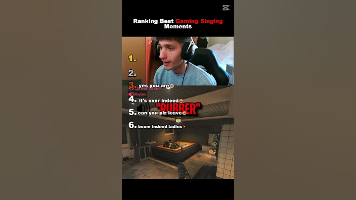 Ranking a best Gaming Singing Moment 😭 #ranking #tiktok #gaming #singing