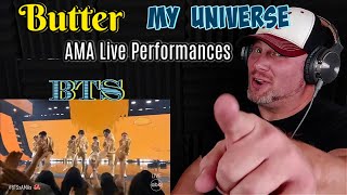 BTS Full Live Performance @AMAs American Music Awards 2021 REACTION