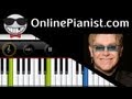 Elton John - Song for Guy - Piano Tutorial & Sheets