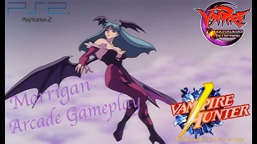 Vampire Darkstalkers Collection (PS2): VH Morrigan Arcade Gameplay