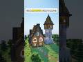 Casa Medieval com Torre🏡 Download na Bio #shorts #minecraft #minecraftbuilding