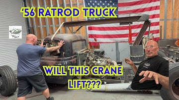 From Skepticism to Success! Ian Roussel PROVES It And LIFTS The Rat Rod Cab With His Scrap Crane