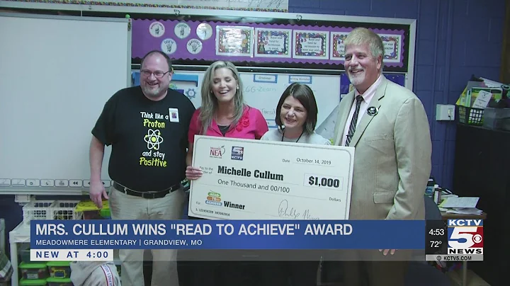 Grandview teacher latest Read to Achieve winner