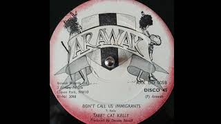 Tabby Cat Kelly  Dont Call Us Immigrants arawak 1979