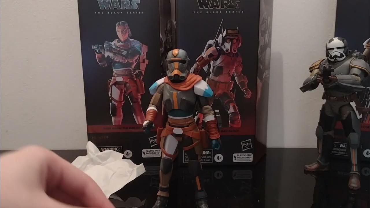 Star Wars The Black Series 6 - Hunter (Mercenary Gear) - #15 The Bad Batch