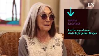 Entrevista a María Kodama, viuda de Borges, por Pablo Sirvén