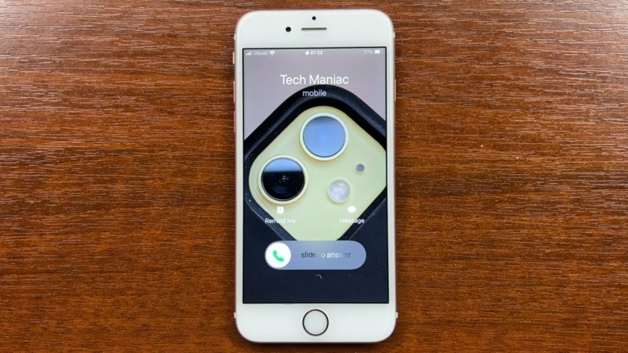 Apple iPhone 6S Call During the Alarm Clock Alert iOS 15 YouTube