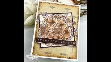 Unity Quick Tip: Monochromatic Ink Smooshed Bouquet