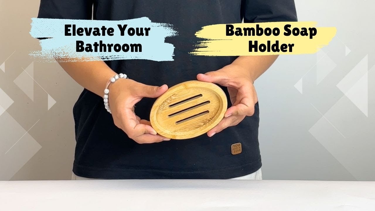 Eco-Friendly Bamboo Soap Holder: Sustainable & Stylish | CGI 