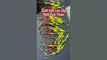 Tóm thẻo lưỡi câu cá lóc thép trắng 2ly | #docaungokhanh