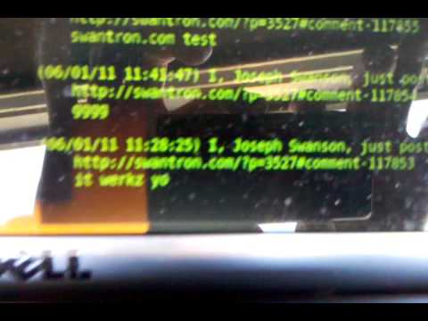 Arduino LCD control via python script